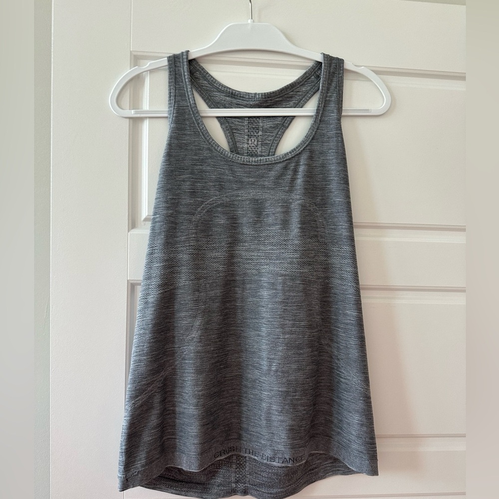 Lululemon Swiftly Tech Tank in Heathered Grey